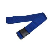Econo Gait Belt blue with delrin (plastic) buckle